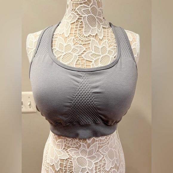 Alphalete Impact Sports Bra Grey Size XXL NWT GYM WORKOUT ATHLEISURE - Picture 3 of 7